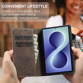 Samsung Galaxy Z Fold 8 bookcase stand hoes - Coffee