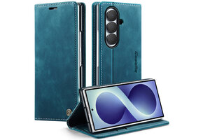 Caseme Samsung Galaxy Z Fold 8 Ultra bookcase stand hoes - Blauw