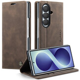 Samsung Galaxy Z Fold 8 Ultra bookcase stand hoes - Coffee