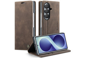 Caseme Samsung Galaxy Z Fold 8 Ultra bookcase stand hoes - Coffee