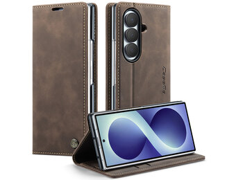 Caseme Samsung Galaxy Z Fold 8 Ultra bookcase stand hoes - Coffee