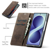 Samsung Galaxy Z Fold 8 Ultra bookcase stand hoes - Coffee