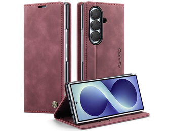 Caseme Samsung Galaxy Z Fold 8 Ultra bookcase stand hoes - Rood