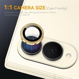 Samsung Galaxy Z Fold 8 camera lens protector – Metalen Ringen – Goud