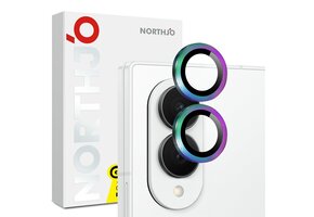 NORTHJO Samsung Galaxy Z Fold 8 camera Lens protector - Metalen ringen - Multi Color