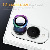 Samsung Galaxy Z Fold 8 camera lens protector – Metalen Ringen – Multi Color