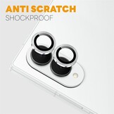 Samsung Galaxy Z Fold 8 camera lens protector – Metalen Ringen – Zilver