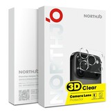 Samsung Galaxy Z Fold 8 Full cover camera lens protector – Tempered glass (2 stuks) – Transparant