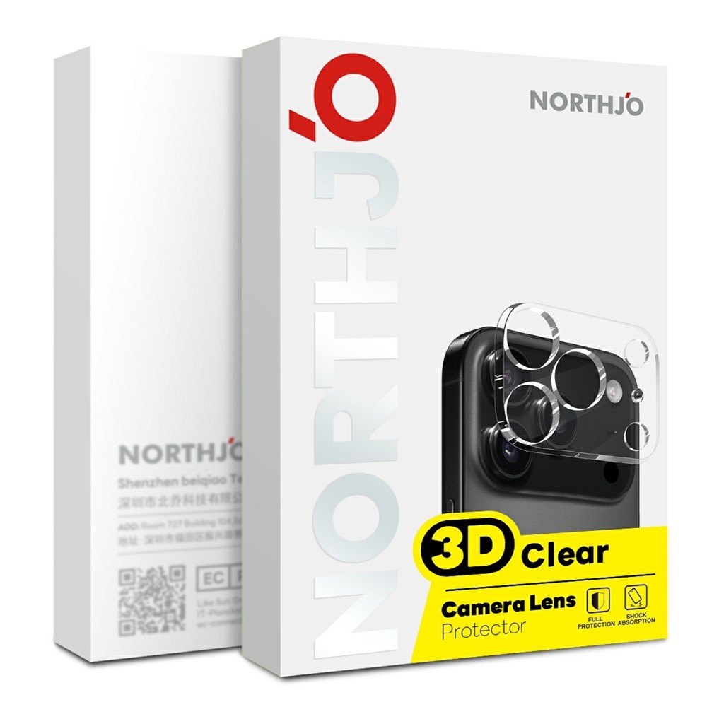 Samsung Galaxy Z Fold 8 Full cover camera lens protector – Tempered glass (2 stuks) – Transparant