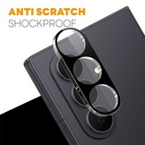 Samsung Galaxy Z Fold 8 Ultra Full cover camera lens protector – Tempered glass (2 stuks) – Zwart