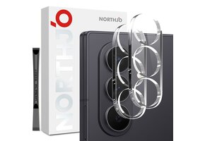 NORTHJO (2 stuks) Samsung Galaxy Z Fold 8 Ultra Full cover camera glas - Lens tempered glass - Transparant