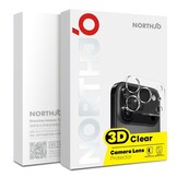 Samsung Galaxy Z Fold 8 Ultra Full cover camera lens protector – Tempered glass (2 stuks) – Transparant