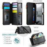 Samsung Galaxy Z Fold 8 Ultra hoesje portemonnee tasje - Zwart
