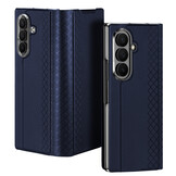 Samsung Galaxy Z Fold 8 Ultra PU Leren hoes Bookcase - Donkerblauw