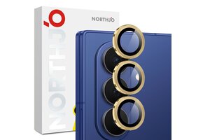 NORTHJO Samsung Galaxy Z Fold 8 Ultra camera Lens protector - Metalen ringen - Goud