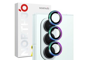 NORTHJO Samsung Galaxy Z Fold 8 Ultra camera Lens protector - Metalen ringen - Multi Color