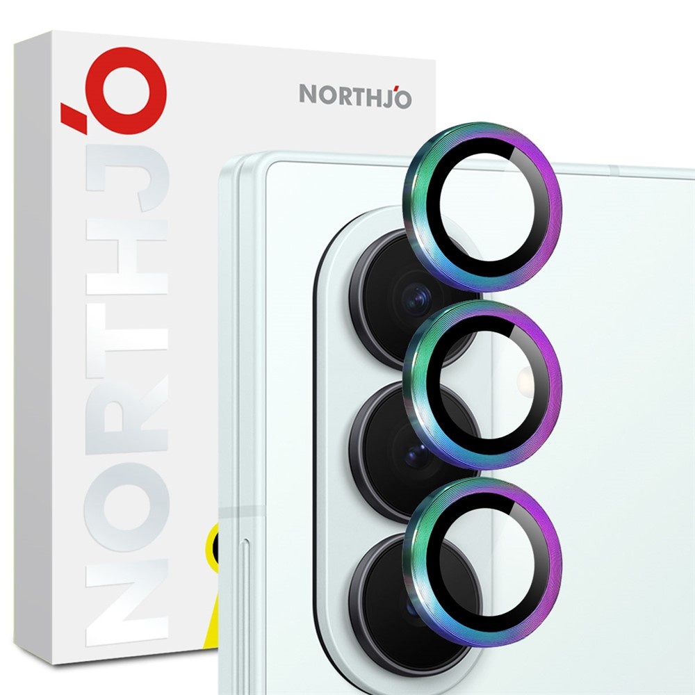 Samsung Galaxy Z Fold 8 Ultra camera lens protector – Metalen Ringen – Multi Color