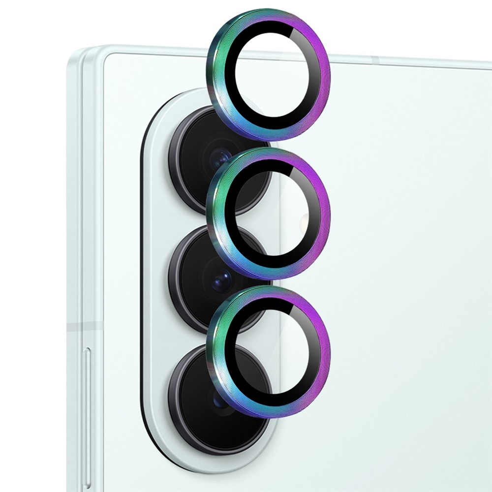 Samsung Galaxy Z Fold 8 Ultra camera lens protector – Metalen Ringen – Multi Color