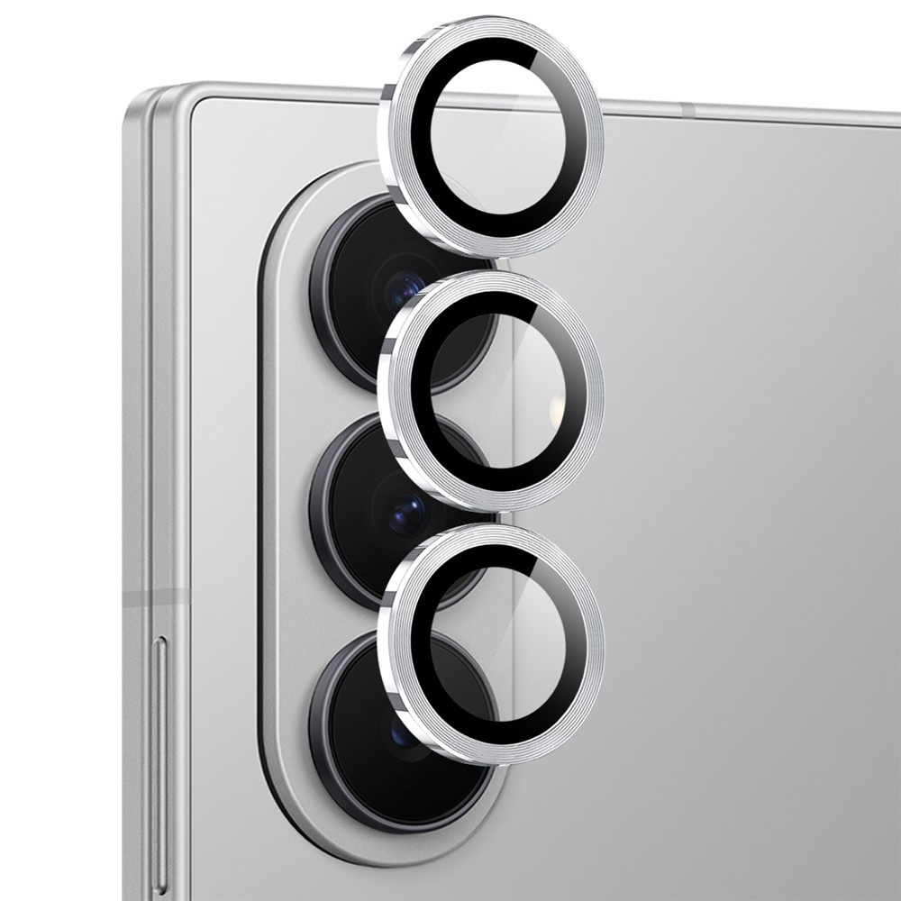 Samsung Galaxy Z Fold 8 Ultra camera lens protector – Metalen Ringen – Zilver