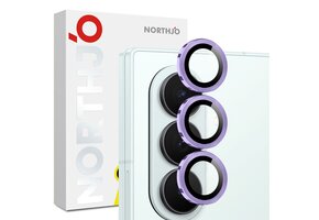 NORTHJO Samsung Galaxy Z Fold 8 Ultra camera Lens protector - Metalen ringen - Paars