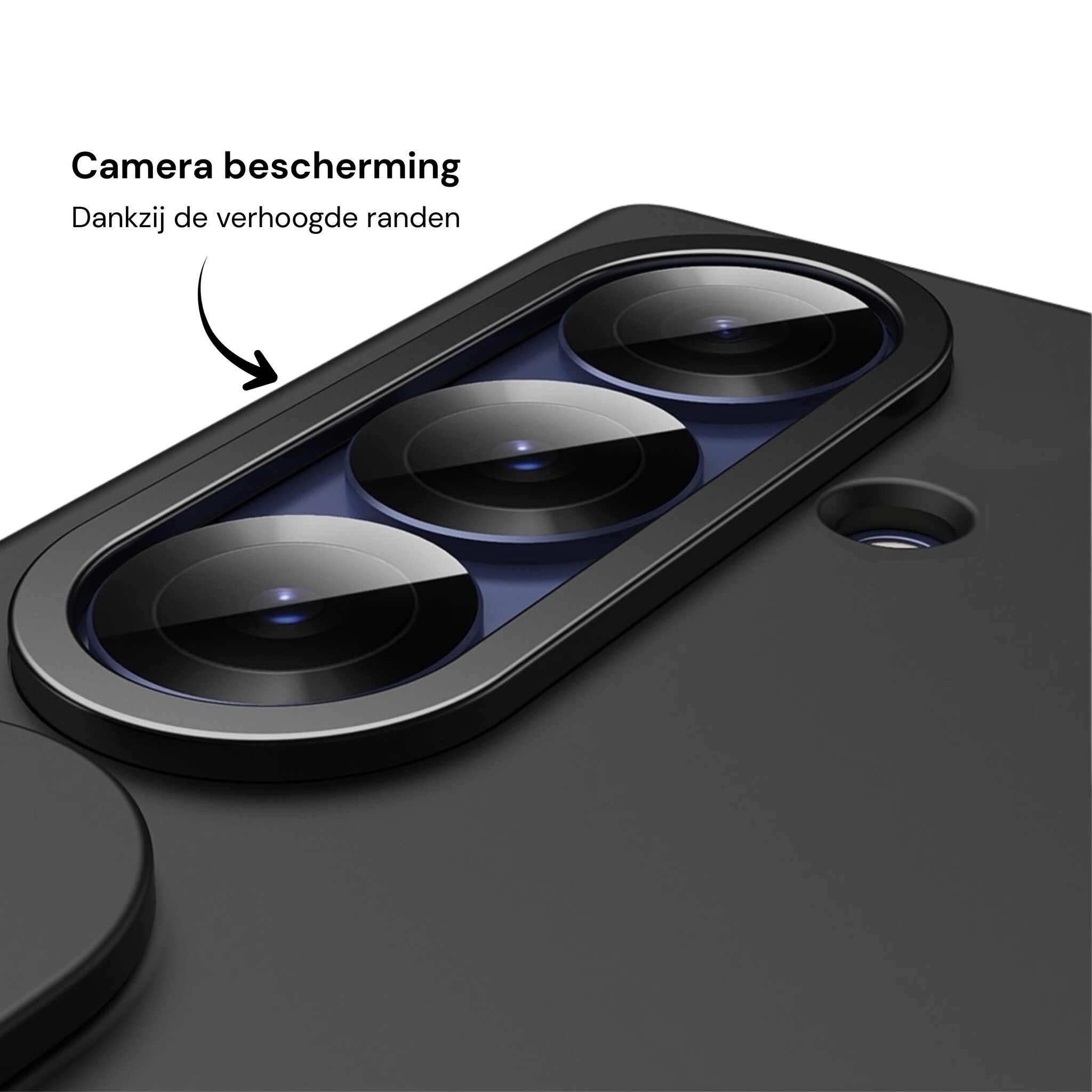 Samsung Galaxy Z Fold 8 Ultra Backcover hoes met Kickstand, Grip Ring en Comfortabele Polsband - Zwart