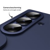 Samsung Galaxy Z Fold 8 Ultra Backcover hoes met Kickstand, Grip Ring en Comfortabele Polsband - Donkerblauw