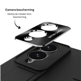 Samsung Galaxy Z Fold 8 Backcover hoes met Kickstand, Grip Ring en Comfortabele Polsband - Zwart