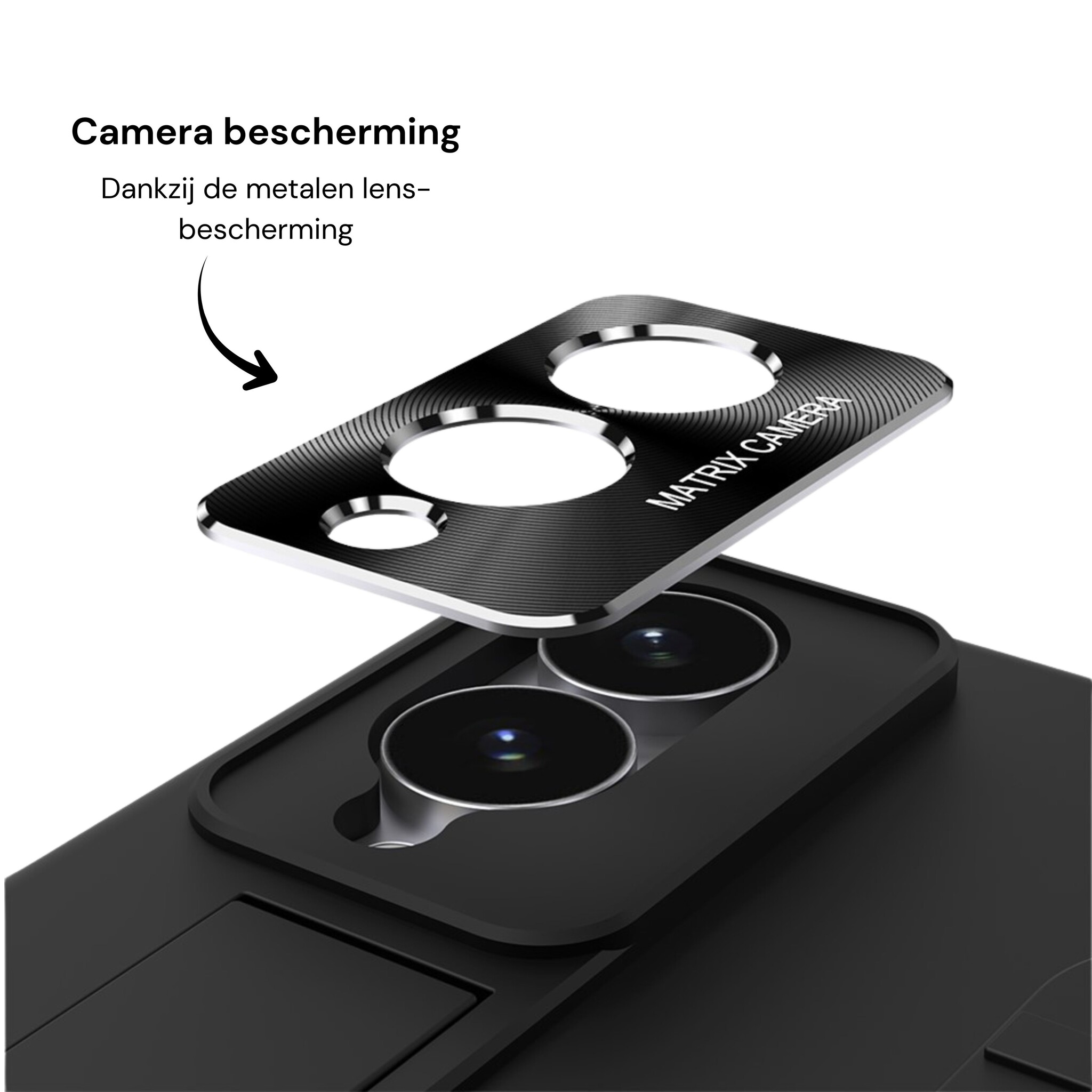 Samsung Galaxy Z Fold 8 Backcover hoes met Kickstand, Grip Ring en Comfortabele Polsband - Zwart