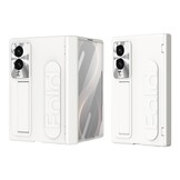 Samsung Galaxy Z Fold 8 Backcover hoes met Kickstand, Grip Ring en Comfortabele Polsband - Beige
