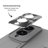 Samsung Galaxy Z Fold 8 Backcover hoes met Kickstand, Grip Ring en Comfortabele Polsband - Grijs