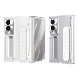 Samsung Galaxy Z Fold 8 Backcover hoes met Kickstand, Grip Ring en Comfortabele Polsband - Transparant