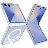 Samsung Galaxy Z Flip 8 Backcover hoes met MagSafe ondersteuning - Transparant