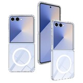 Samsung Galaxy Z Flip 8 Backcover hoes met MagSafe ondersteuning - Transparant
