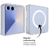 Samsung Galaxy Z Flip 8 Backcover hoes met MagSafe ondersteuning - Transparant