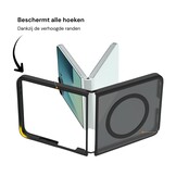 Samsung Galaxy Z Flip 8 hoesje slanke backcover met volledige MagSafe ondersteuning - Zwart