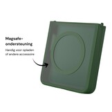 Samsung Galaxy Z Flip 8 hoesje slanke backcover met volledige MagSafe ondersteuning - Groen