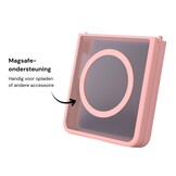 Samsung Galaxy Z Flip 8 hoesje slanke backcover met volledige MagSafe ondersteuning - Lichtroze