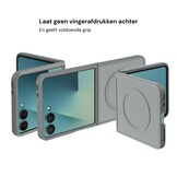 Samsung Galaxy Z Flip 8 hoesje slanke backcover met volledige MagSafe ondersteuning - Grijs