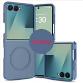 Samsung Galaxy Z Flip 8 hoesje slanke backcover met volledige MagSafe ondersteuning - Blauw