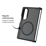 Samsung Galaxy Z Fold 8 hoesje slanke backcover met volledige MagSafe ondersteuning - Zwart