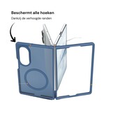 Samsung Galaxy Z Fold 8 hoesje slanke backcover met volledige MagSafe ondersteuning - Blauw