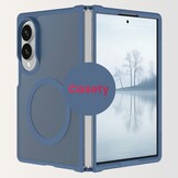 Samsung Galaxy Z Fold 8 hoesje slanke backcover met volledige MagSafe ondersteuning - Blauw
