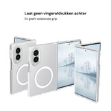 Samsung Galaxy Z Fold 8 hoesje slanke backcover met volledige MagSafe ondersteuning - Transparant