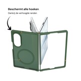 Samsung Galaxy Z Fold 8 hoesje slanke backcover met volledige MagSafe ondersteuning - Groen