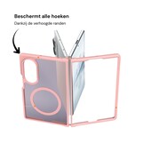 Samsung Galaxy Z Fold 8 hoesje slanke backcover met volledige MagSafe ondersteuning - Lichtroze