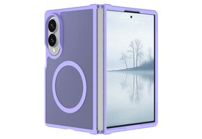 Casety Samsung Galaxy Z Fold 8 slank backcover hoesje met MagSafe ondersteuning - Lila