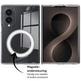 Samsung Galaxy Z Fold 8 Backcover hoes met MagSafe ondersteuning - Transparant