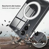 Samsung Galaxy Z Fold 8 Backcover hoes met MagSafe ondersteuning - Transparant