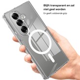 Samsung Galaxy Z Fold 8 Ultra Backcover hoes met MagSafe ondersteuning - Transparant