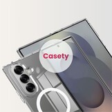 Samsung Galaxy Z Fold 8 Ultra Backcover hoes met MagSafe ondersteuning - Transparant